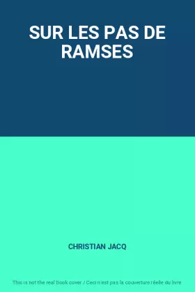 Couverture du produit · SUR LES PAS DE RAMSES