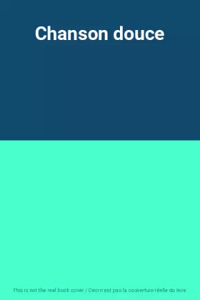 Couverture du produit · Chanson douce