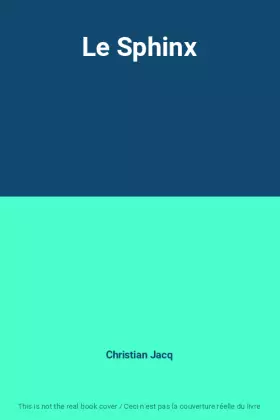 Couverture du produit · Le Sphinx