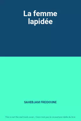 Couverture du produit · La femme lapidée