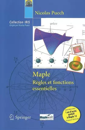 Couverture du produit · Maple Règles et fonctions essentielles