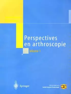 Couverture du produit · Perspectives En Arthroscopie. Volume 1