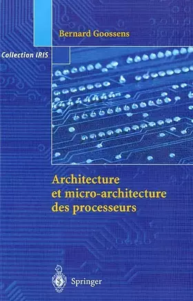 Couverture du produit · Architecture et micro-architecture des processeurs
