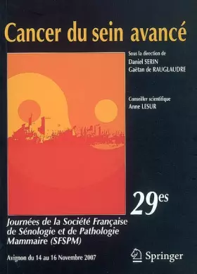 Couverture du produit · Cancer du sein avancé