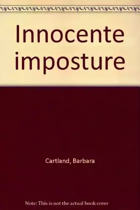 Couverture du produit · Innocente imposture
