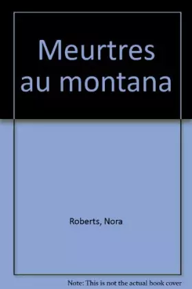 Couverture du produit · Meurtres au Montana