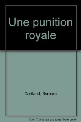Couverture du produit · Une punition royale