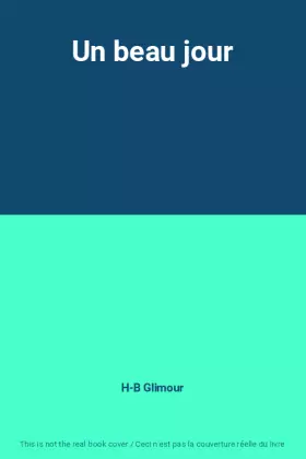 Couverture du produit · Un beau jour
