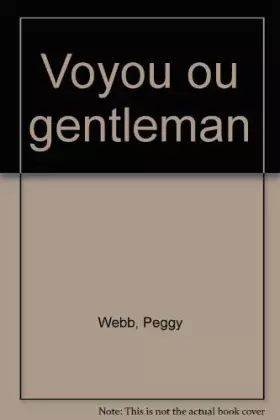 Couverture du produit · Voyou ou gentleman