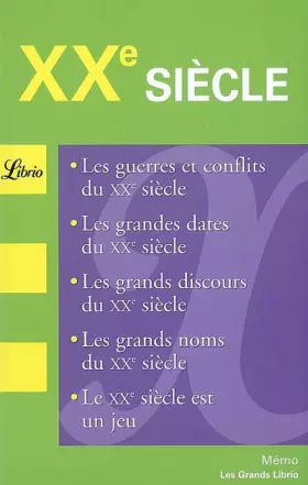 Couverture du produit · XXe Siècle