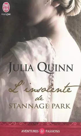 Couverture du produit · L'insolente de Stannage Park