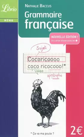 Couverture du produit · Grammaire française