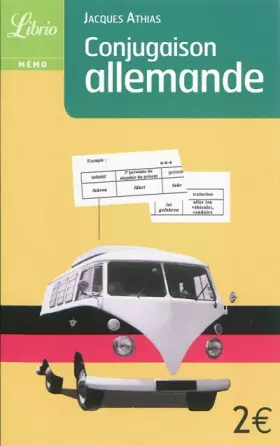 Couverture du produit · Conjugaison allemande