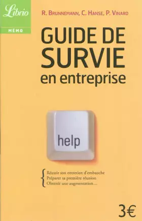 Couverture du produit · Guide de survie en entreprise