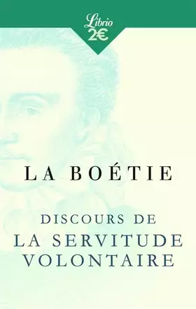 Couverture du produit · Discours de la servitude volontaire