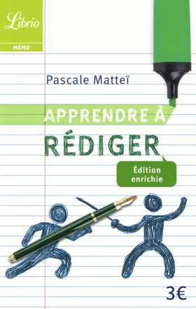 Couverture du produit · Apprendre à rédiger