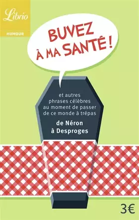 Couverture du produit · BUVEZ A MA SANTE !