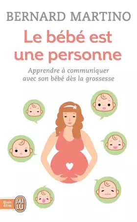 Couverture du produit · Le bébé est une personne