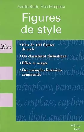 Couverture du produit · Figures de style