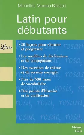 Couverture du produit · Latin pour débutants