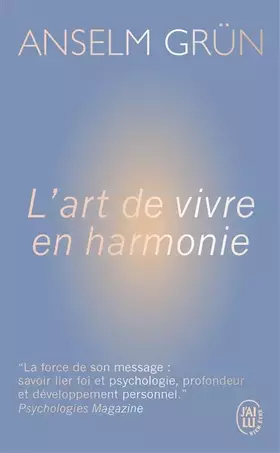 Couverture du produit · L'art de vivre en harmonie