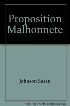 Couverture du produit · Proposition malhonnête
