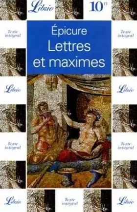 Couverture du produit · Lettres et maximes
