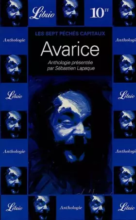 Couverture du produit · Avarice