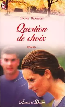 Couverture du produit · Question de choix