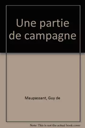 Couverture du produit · Une partie de campagne