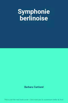Couverture du produit · Symphonie berlinoise