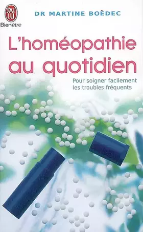 Couverture du produit · L'homéopathie au quotidien