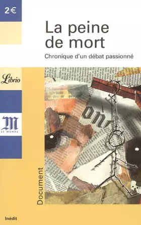 Couverture du produit · La peine de mort