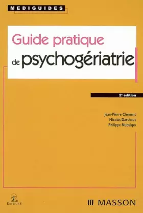 Couverture du produit · Guide pratique de psychogériatrie: POD