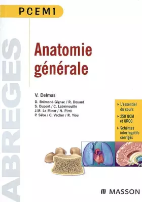 Couverture du produit · Anatomie générale