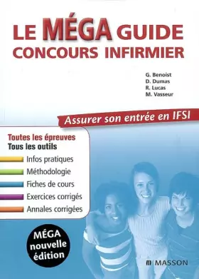 Couverture du produit · Le Méga guide concours infirmier