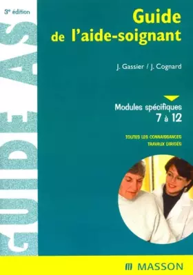 Couverture du produit · Guide AS Modules 7 à 12