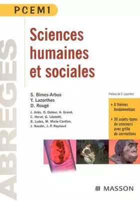 Couverture du produit · Sciences humaines et sociales