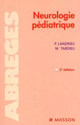 Couverture du produit · Neurologie pédiatrique