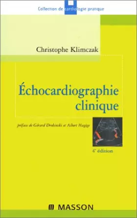 Couverture du produit · Echocardiographie clinique