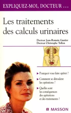 Couverture du produit · Le Traitement des calculs urinaires
