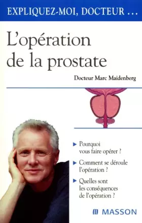 Couverture du produit · L'opération de la prostate