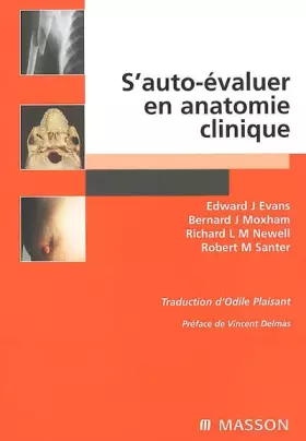 Couverture du produit · S'auto-évaluer en anatomie clinique