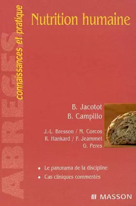 Couverture du produit · Nutrition humaine