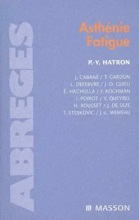 Couverture du produit · Asthénie-Fatigue