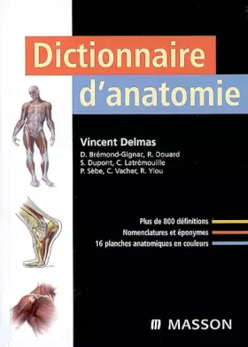 Couverture du produit · Dictionnaire d'anatomie