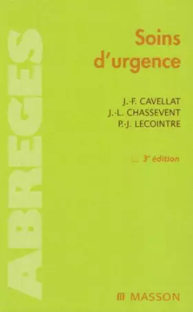 Couverture du produit · Soins d'urgence