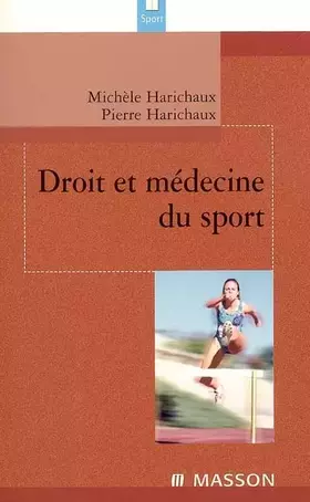 Couverture du produit · Droit et médecine du sport