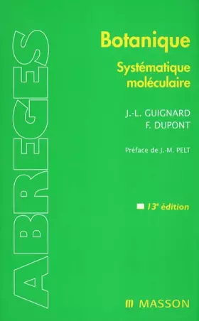 Couverture du produit · Botanique : Systématique moléculaire
