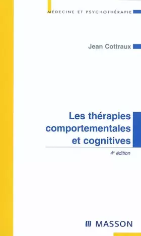 Couverture du produit · Les thérapies comportementales et cognitives